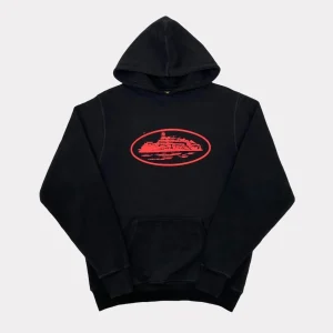 Corteiz Alcatraz Hoodie Black/Purple